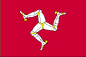 Flag of the Isle of Man / Ellan Fannin