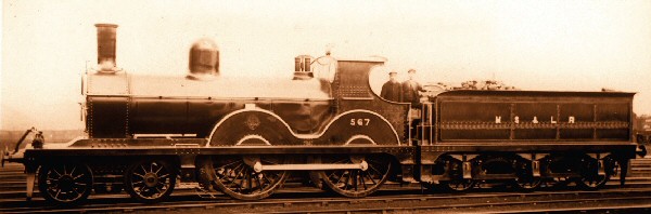 MS&LR no.567 at Gorton Works