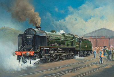 Artist's
Impression of the new Patriot class locomotive