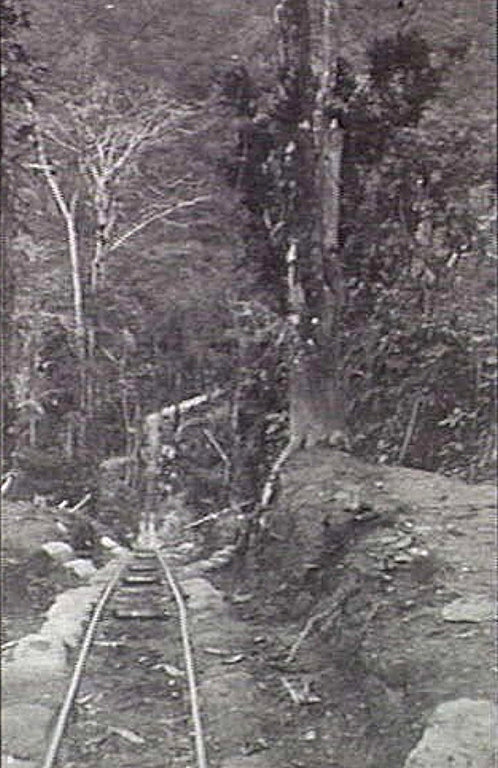 World War II military cable railway