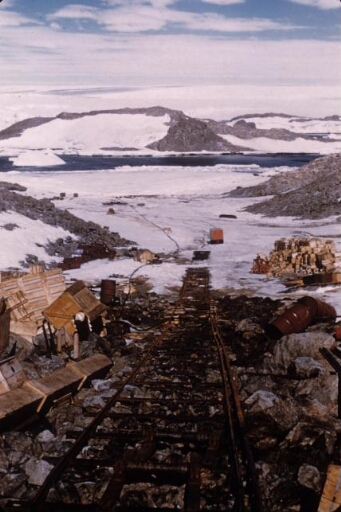 Decauville railway at Dumont d’Urville