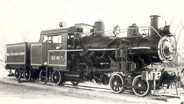 Middle Fork Railroad Heisler #7