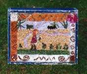 St John&rsquo;s CofE Primary School Well Dressing (4)