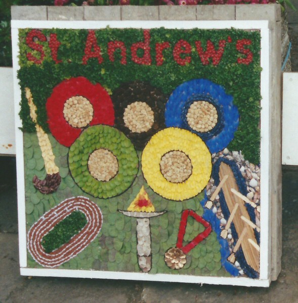 St Andrew&rsquo;s Young Church Well Dressing