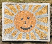 Dandelion Clock Preschool Well Dressing