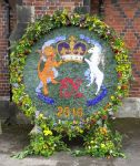 Ladies of West Hallam Round Well Dressing