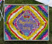 1st Quarndon Brownies Well Dressing