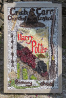 Crich Carr Primary School Well Dressing