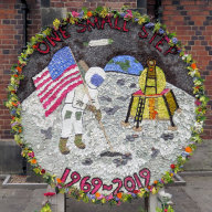 Pauline Fearn Well Dressing (The Round Well)
