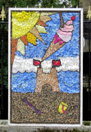 Hayfield School Well Dressing