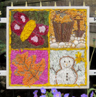 Blue Grass Purple Cow Well Dressing