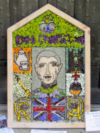 Carsington & Hopton CE Primary School Well Dressing