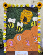 West Hallam Minors Club Well Dressing