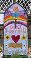 Scargill CE Primary School Well Dressing
