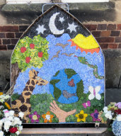 Scargill School Well Dressing