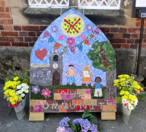 Scargill School Well Dressing
