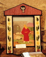 Cross-stitch model of Well Dressing