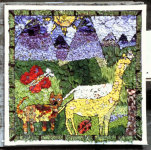 Hoylandswaine School Well Dressing